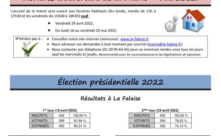 thumbnail of FLASH N° 18 Résultats élection présidentielle Info màj listes électorales InfoGPSeO Composteur OuvertureDéchetteries
